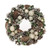 Silver Bauble & Stones Wreath (30cm)