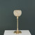43cm Gold Globe Candle Holder 