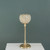 43cm Gold Globe Candle Holder 