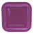 9 Inch Purple Square Paper Plates (8pk)