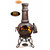 Gardeco Toledo Cast Iron Large Grapes Chimenea - Bronze