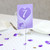 Lilac Hearts Table Numbers