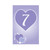 Lilac Hearts Table Numbers