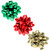 Red Green & Gold Galaxy Bows (x15)