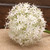 76cm Single Allium Cream & White