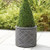 Stewart 32cm Round Lead Effect Planter
