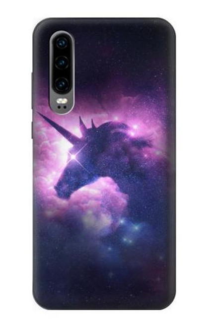 S3538 Unicorn Galaxy Hülle Schutzhülle Taschen für Huawei P30