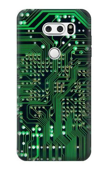 S3392 Electronics Board Circuit Graphic Hülle Schutzhülle Taschen für LG V30, LG V30 Plus, LG V30S ThinQ, LG V35, LG V35 ThinQ