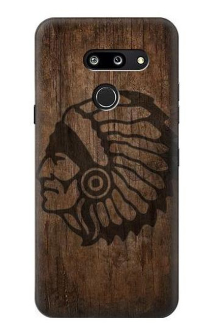 S3443 Indian Head Hülle Schutzhülle Taschen für LG G8 ThinQ