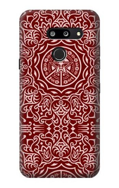 S3556 Yen Pattern Hülle Schutzhülle Taschen für LG G8 ThinQ