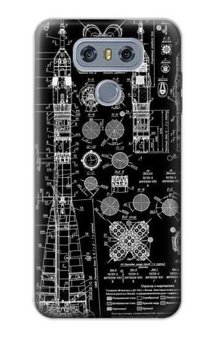 S3436 Apollo Blue Print Hülle Schutzhülle Taschen für LG G6