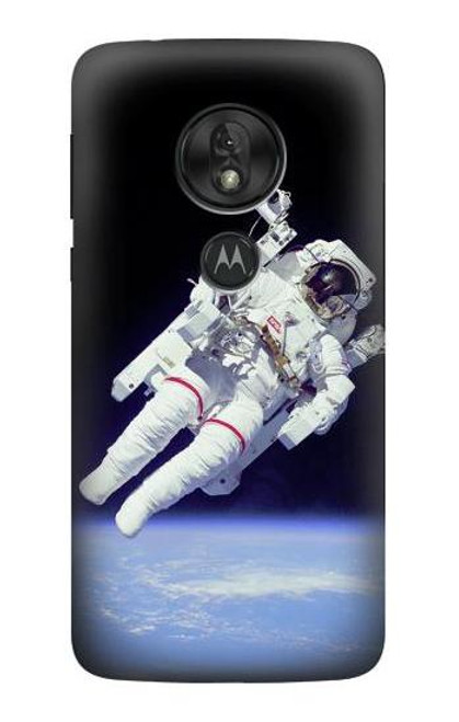 S3616 Astronaut Hülle Schutzhülle Taschen für Motorola Moto G7 Power