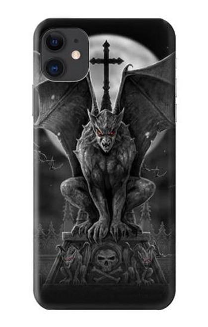 S0850 Gargoyle Devil Demon Hülle Schutzhülle Taschen für iPhone 11