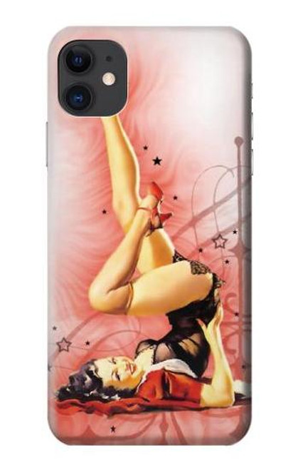 S1669 Pinup Girl Vintage Hülle Schutzhülle Taschen für iPhone 11