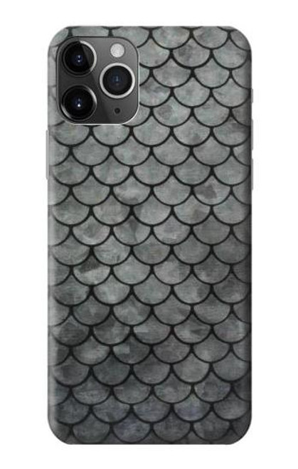 S2950 Silver Fish Scale Hülle Schutzhülle Taschen für iPhone 11 Pro