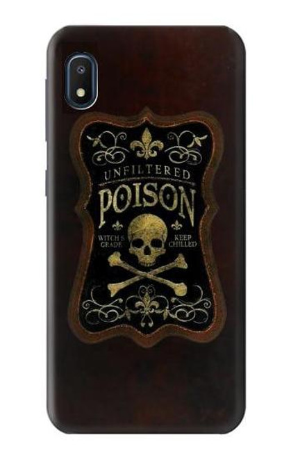S2649 Unfiltered Poison Vintage Glass Bottle Hülle Schutzhülle Taschen für Samsung Galaxy A10e
