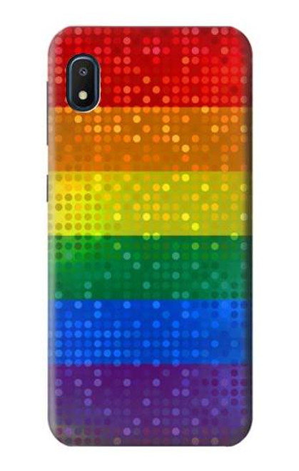 S2683 Rainbow LGBT Pride Flag Hülle Schutzhülle Taschen für Samsung Galaxy A10e
