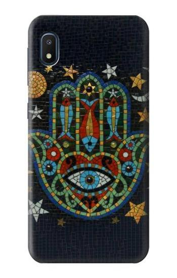 S3175 Hamsa Hand Mosaics Hülle Schutzhülle Taschen für Samsung Galaxy A10e