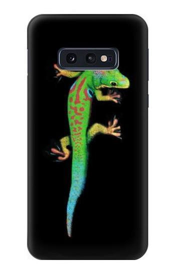 S0125 Green Madagascan Gecko Hülle Schutzhülle Taschen für Samsung Galaxy S10e