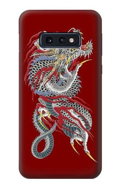 S2104 Yakuza Dragon Tattoo Hülle Schutzhülle Taschen für Samsung Galaxy S10e
