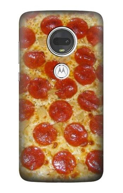 S0236 Pizza Hülle Schutzhülle Taschen für Motorola Moto G7, Moto G7 Plus