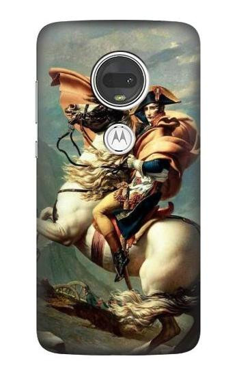 S1063 Napoleon Bonaparte Hülle Schutzhülle Taschen für Motorola Moto G7, Moto G7 Plus