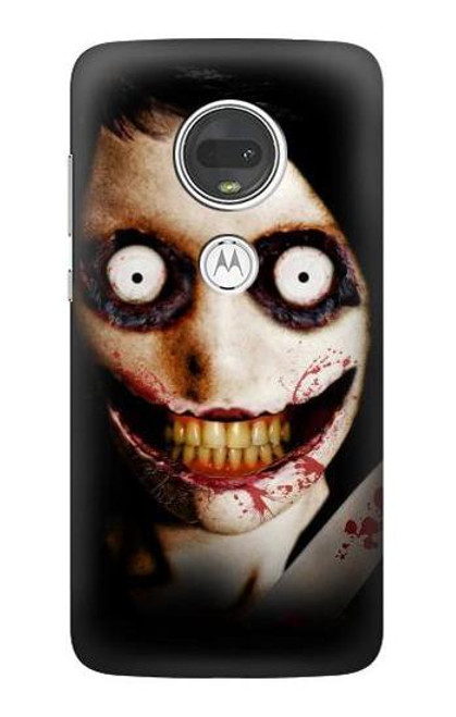 S1344 Jeff the Killer Hülle Schutzhülle Taschen für Motorola Moto G7, Moto G7 Plus
