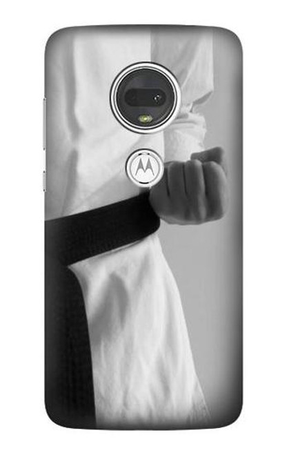 S1931 Black Belt Karate Hülle Schutzhülle Taschen für Motorola Moto G7, Moto G7 Plus