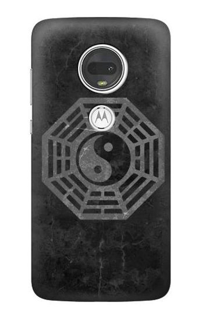 S2503 Tao Dharma Yin Yang Hülle Schutzhülle Taschen für Motorola Moto G7, Moto G7 Plus