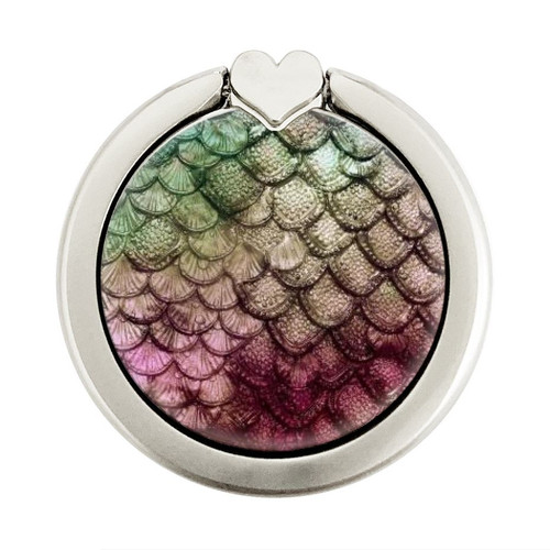 S3539 Mermaid Fish Scale Grafik Ringhalter und PopSockets