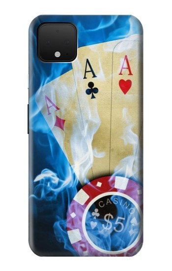 S0348 Casino Hülle Schutzhülle Taschen für Google Pixel 4
