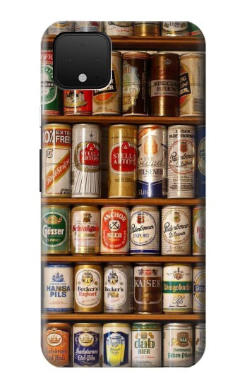 S0983 Beer Cans Collection Hülle Schutzhülle Taschen für Google Pixel 4