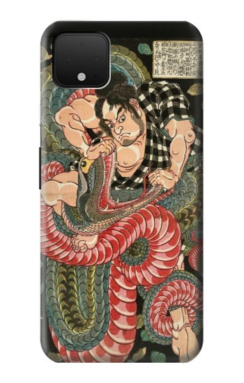 S2469 108 Heroes of Suikoden Saginoike Heikuro Hülle Schutzhülle Taschen für Google Pixel 4