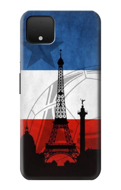 S2980 France Football Soccer Euro 2016 Hülle Schutzhülle Taschen für Google Pixel 4