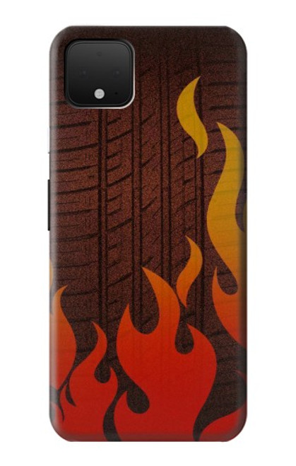 S2988 Rally Car Tire Fire Hülle Schutzhülle Taschen für Google Pixel 4