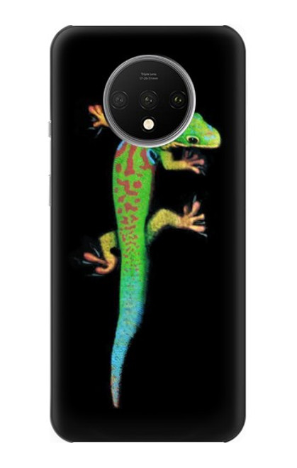 S0125 Green Madagascan Gecko Hülle Schutzhülle Taschen für OnePlus 7T