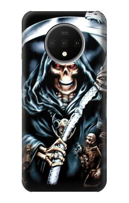 S0295 Grim Reaper Hülle Schutzhülle Taschen für OnePlus 7T