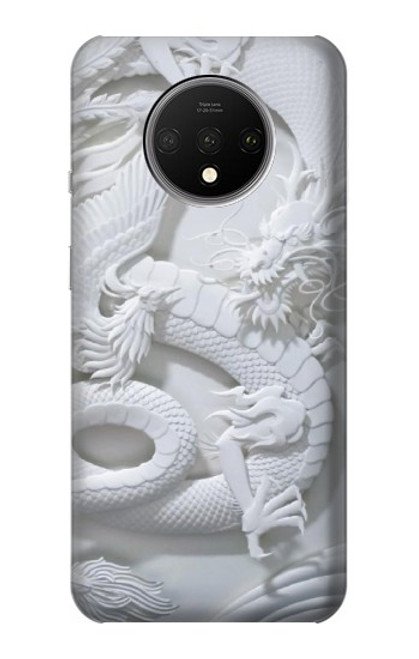 S0386 Dragon Carving Hülle Schutzhülle Taschen für OnePlus 7T