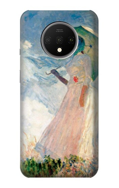 S0998 Claude Monet Woman with a Parasol Hülle Schutzhülle Taschen für OnePlus 7T