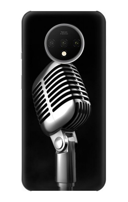 S1672 Retro Microphone Jazz Music Hülle Schutzhülle Taschen für OnePlus 7T
