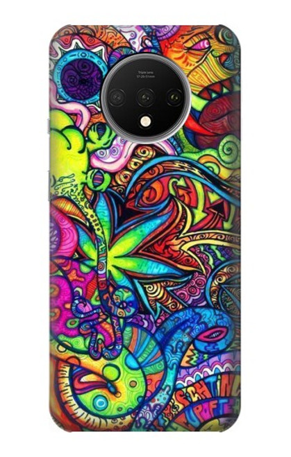 S3255 Colorful Art Pattern Hülle Schutzhülle Taschen für OnePlus 7T