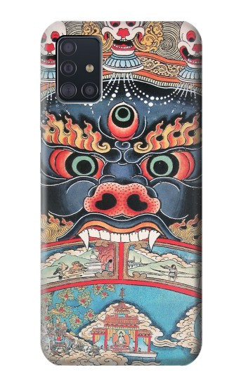 S0572 Tibet Art Hülle Schutzhülle Taschen für Samsung Galaxy A51