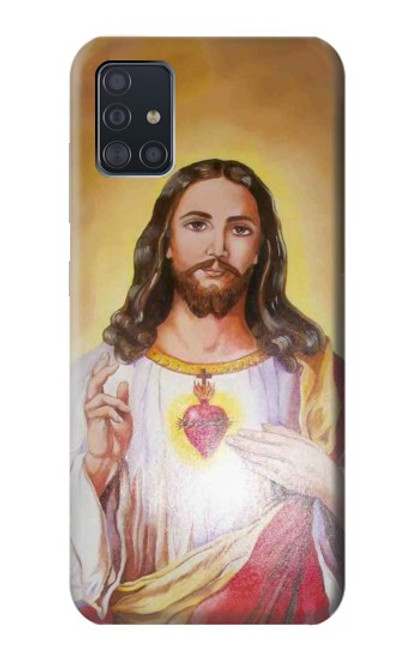 S0798 Jesus Hülle Schutzhülle Taschen für Samsung Galaxy A51