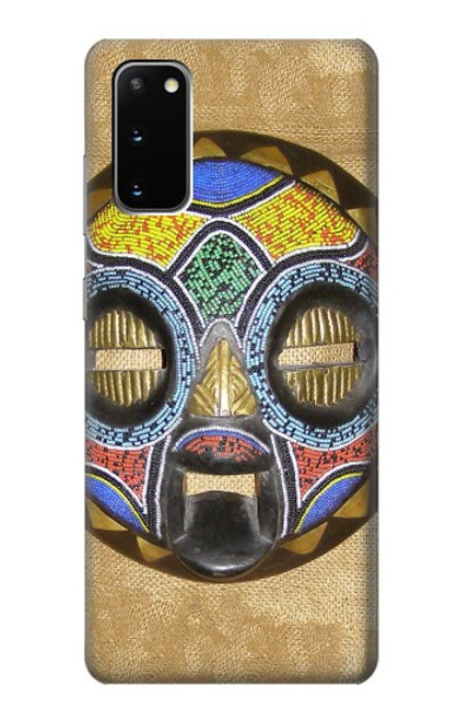 S0965 African Baluba Hülle Schutzhülle Taschen für Samsung Galaxy S20
