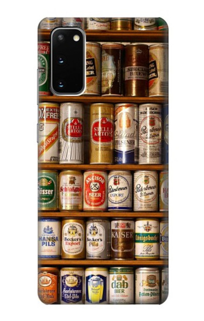 S0983 Beer Cans Collection Hülle Schutzhülle Taschen für Samsung Galaxy S20