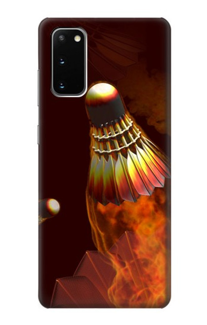 S1239 Badmintons Hülle Schutzhülle Taschen für Samsung Galaxy S20
