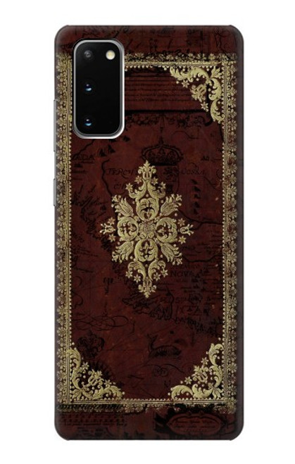 S3014 Vintage Map Book Cover Hülle Schutzhülle Taschen für Samsung Galaxy S20