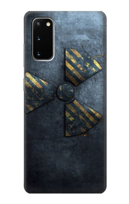 S3438 Danger Radioactive Hülle Schutzhülle Taschen für Samsung Galaxy S20