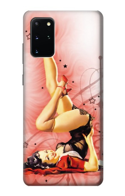 S1669 Pinup Girl Vintage Hülle Schutzhülle Taschen für Samsung Galaxy S20 Plus, Galaxy S20+