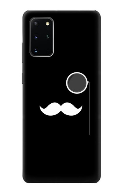 S1946 Sir Mustache Minimalism Hülle Schutzhülle Taschen für Samsung Galaxy S20 Plus, Galaxy S20+